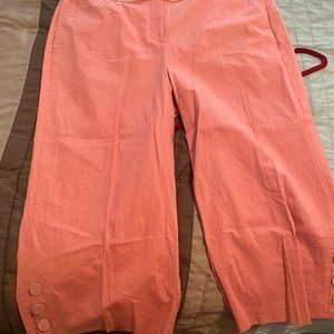 NWT Lane Bryant wide leg capri pants